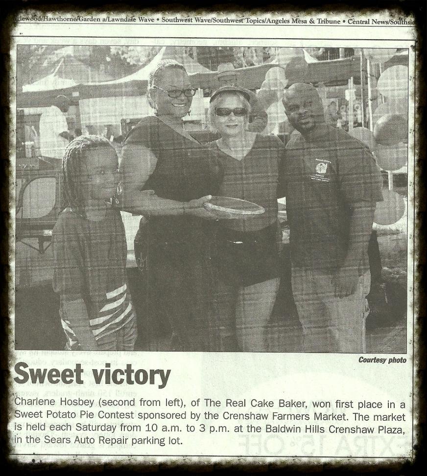 Crenshaw Farmers' Market Pie Contest / L.A. Wave Newspaper 2012