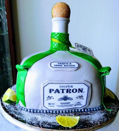 Patron Birthday Cake Tequila 
